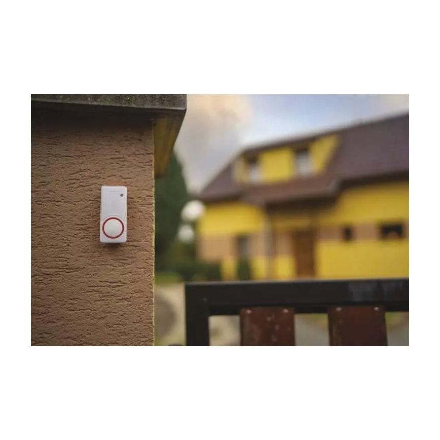 SADA Bezdrátový zvonek do zásuvky + 2x tlačítko 230V IP44